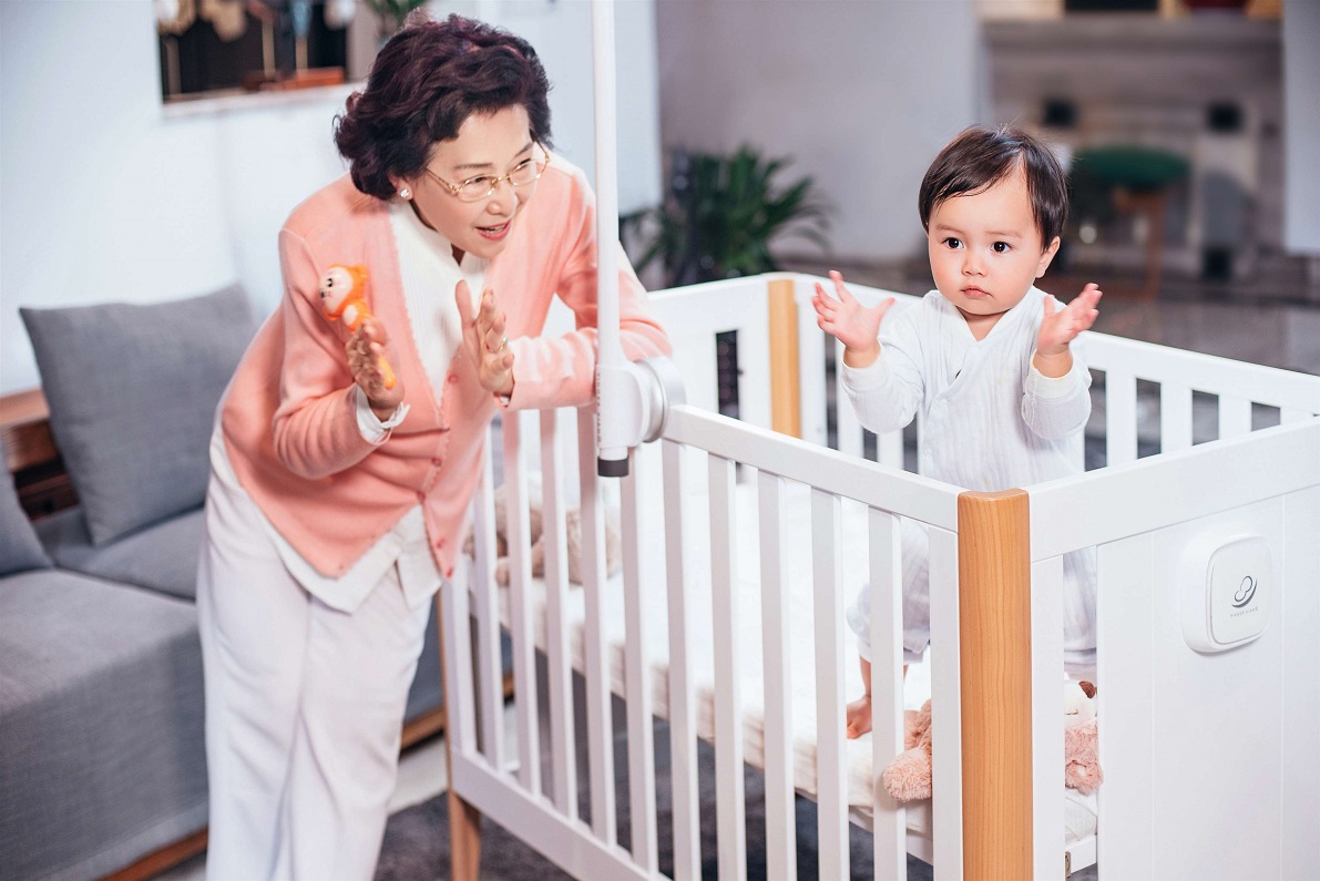 智能嬰兒床廣告攝影攝像